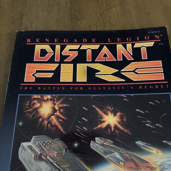 Renegade Legion Distant Fire SC RPG NEW FASA Roleplaying Game Scenario Pack Book - Picture 2 of 5
